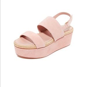 Alice and Olivia “Anastasia Flatforms” in Blush
